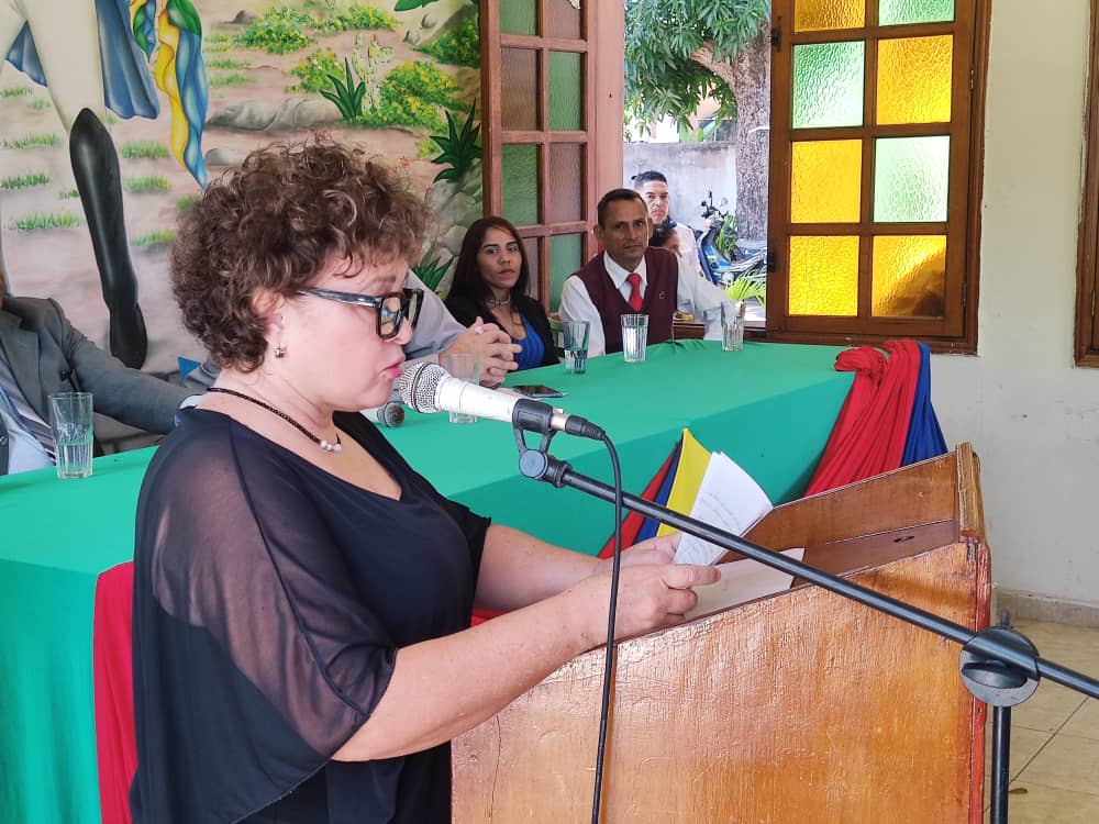 La Licenciada Nerys Suniaga fue la oradora de orden