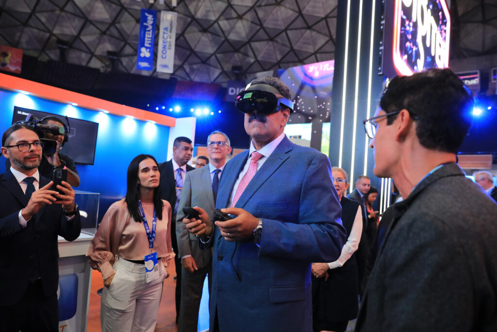 Nicolás Maduro en la I Feria Internacional de Telecomunicaciones “Fitelven” 2023