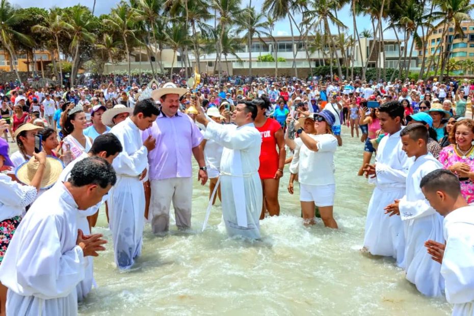 Con la Bendición del Mar culmina la Semana Santa en Antolín del Campo