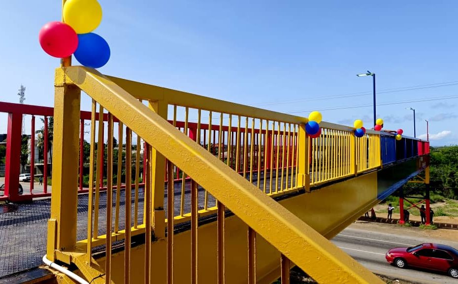 Población de García agradece al Presidente Nicolás Maduro por rehabilitación de la Pasarela