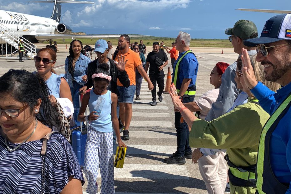 Más de 750 trinitarios han llegado a Nueva Esparta