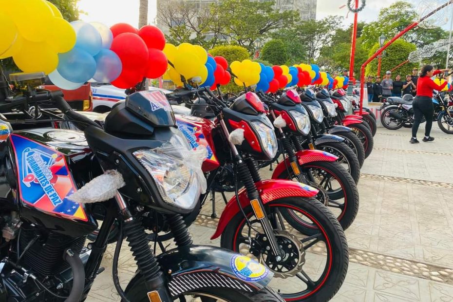 Cuadrantes de Paz del municipio Marcano fueron dotados con motos