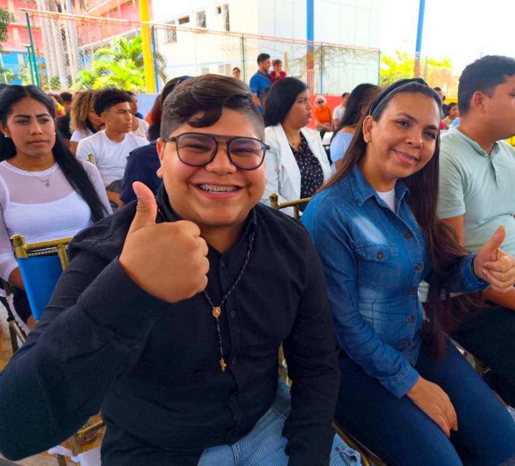 Ronald Custodio joven de Garcia miembro de la dirección nacional de la JPSUV